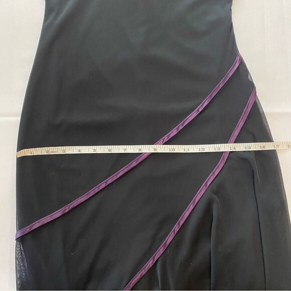 Y2K Ruby Rox Black Sleeveless Cocktail Dress Size Medium - Picture 10 of 11